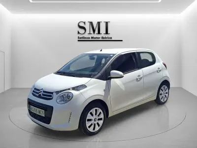 Usado Citroën C1 Feel 72 CV (52 kW) 2021 Blanco Utilitario