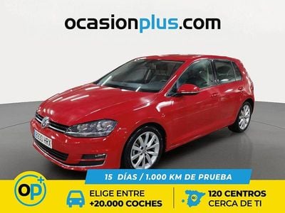 Rojo Usado 2013 VW Golf VII Sportline Utilitario | 14.790 € (Precio justo)