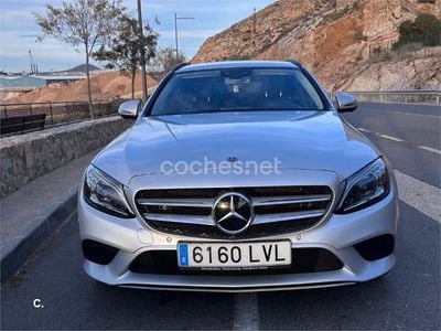 Gris / plata Usado 2019 Mercedes C220 Familiar | 21.500 € (Buen precio)