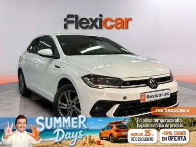 Usado VW Polo R-line 110 CV (80 kW) 2022 Blanco Utilitario