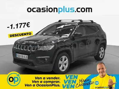 Usado Jeep Compass Longitude 140 CV (102 kW) 2018 Negro SUV