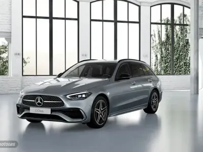 Usado Mercedes C220 200 CV (147 kW) 2025 Plateado Familiar