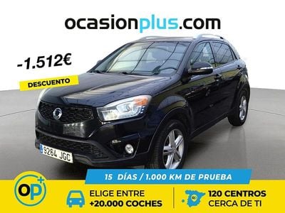 Negro Usado 2015 Ssangyong (KGM) Korando Limited SUV | 8788 € (Super precio)