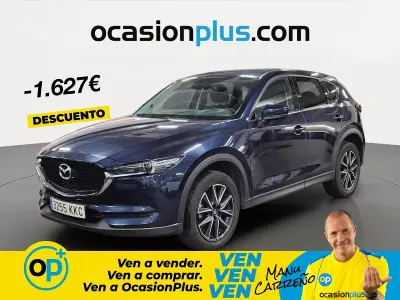 Usado Mazda CX-5 165 CV (121 kW) 2018 Azul SUV