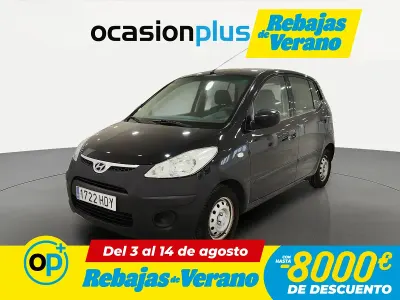 Usado Hyundai i10 Classic 67 CV (49 kW) 2011 Negro Utilitario