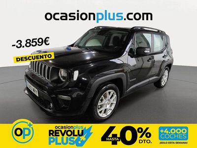 Usado Jeep Renegade Altitude 130 CV (95 kW) 2024 Negro SUV