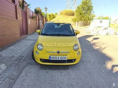 Usado Fiat 500 Lounge 69 CV (50 kW) 2008 Amarillo Berlina