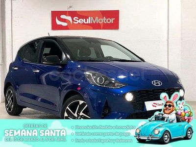 Usado Hyundai i10 84 CV (61 kW) 2021 Azul Utilitario