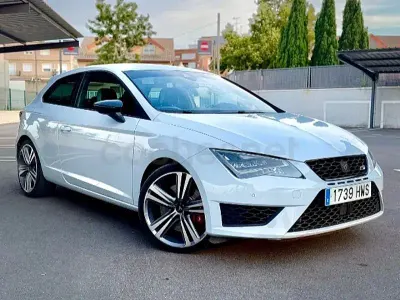 Usado Seat Leon CUPRA 280 CV (205 kW) 2014 Blanco Berlina