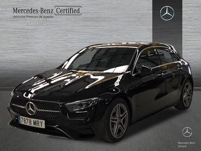 Usado Mercedes A180 AMG line 116 CV (85 kW) 2024 Negro Berlina