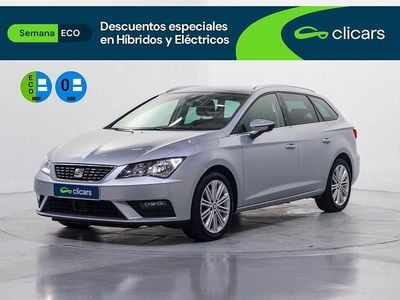 Usado Seat Leon XCELLENCE 130 CV (95 kW) 2020 Gris Familiar