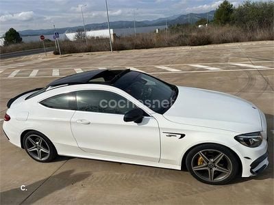 Blanco Usado 2017 Mercedes C220 AMG line Coupe | 22.000 € (Un poco caro)