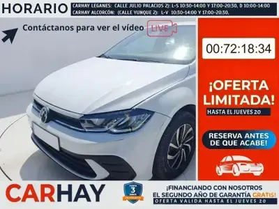 Usado VW Polo Life 95 CV (69 kW) 2022 Blanco Utilitario