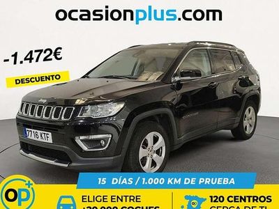 Usado Jeep Compass Longitude 120 CV (88 kW) 2019 Negro SUV