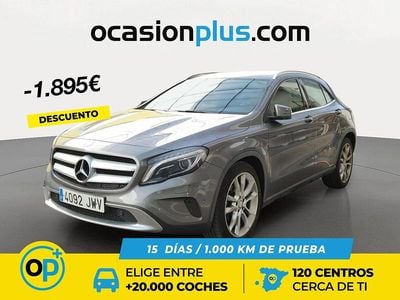 Usado Mercedes GLA200 Urban 136 CV (100 kW) 2017 Gris SUV