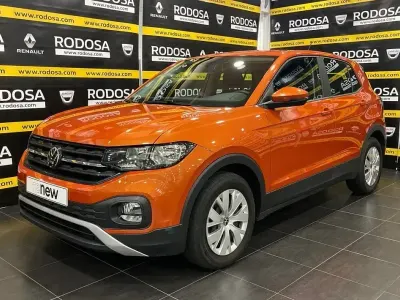 Usado VW T-Cross Edition 95 CV (69 kW) 2022 Naranja SUV