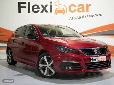 Usado Peugeot 308 GT-line 131 CV (96 kW) 2019 Rojo Utilitario