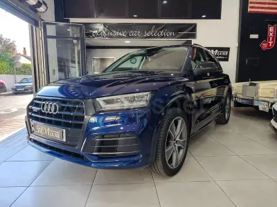 Usado Audi Q5 190 CV (139 kW) 2018 Azul SUV