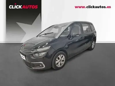 Begagnad Citroën C4 Feel 131 HK (96 kW) 2022 Svart Minibuss