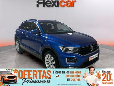 Usado VW T-Roc Advance 150 CV (110 kW) 2020 Azul SUV