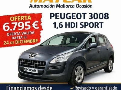 Gris Usado 2010 Peugeot 3008 Sport Monovolumen | 6795 € (Precio justo)