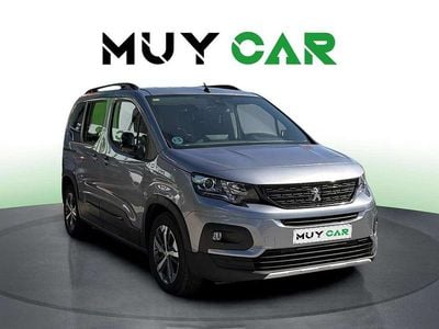 Usado Peugeot Rifter GT-line 110 CV (80 kW) 2019 Gris Monovolumen