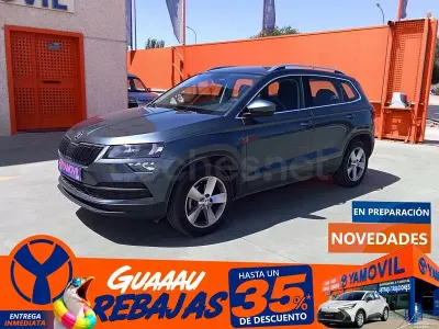 Usado Skoda Karoq Ambition 150 CV (110 kW) 2022 Gris / plata SUV