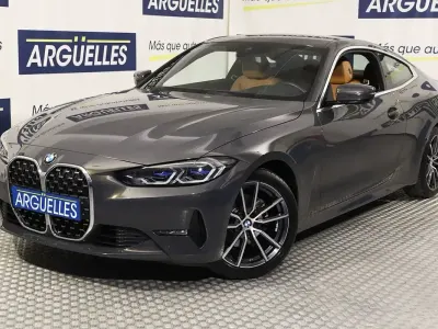 Usado BMW 420 Coupé 184 CV (135 kW) 2021 Gris / plata Coupe