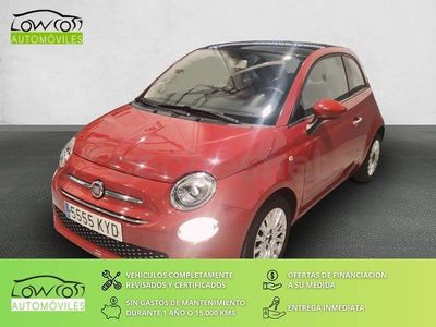 Usado Fiat 500 Lounge 69 CV (50 kW) 2019 Rojo Berlina