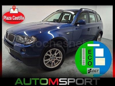Usado BMW X3 218 CV (160 kW) 2007 Azul SUV