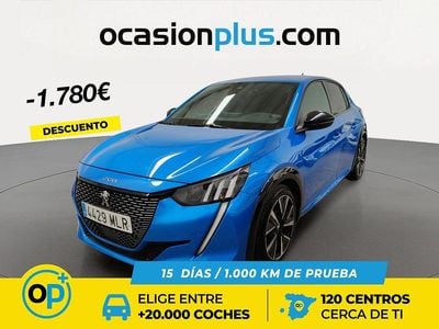 Usado Peugeot 208 GTi 100 CV (73 kW) 2023 Azul Utilitario