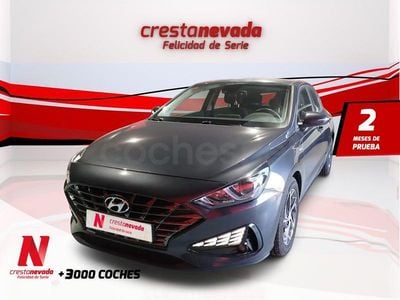 Usado Hyundai i30 120 CV (88 kW) 2021 Negro Berlina