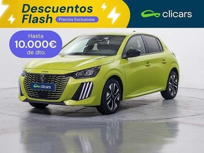 Nuevo Peugeot 208 Allure 102 CV (75 kW) 2025 Amarillo Utilitario