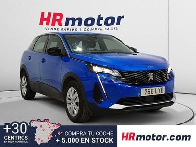 Azul Usado 2022 Peugeot 3008 Active SUV | 17.610 € (Precio justo)
