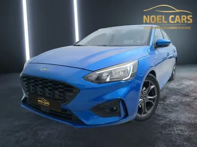 Usado Ford Focus ST-Line 120 CV (88 kW) 2019 Azul Berlina