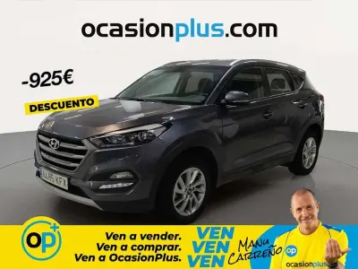 Usado Hyundai Tucson 131 CV (96 kW) 2017 Gris SUV