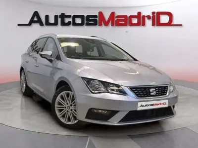 Usado Seat Leon ST XCELLENCE 131 CV (96 kW) 2020 Plateado Familiar