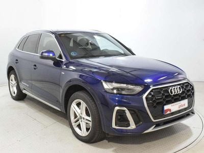 Azul Usado 2021 Audi Q5 S-Line SUV | 34.800 € (Precio justo)