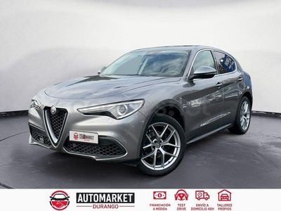 Usado Alfa Romeo Stelvio 280 CV (205 kW) 2017 Gris / plata SUV