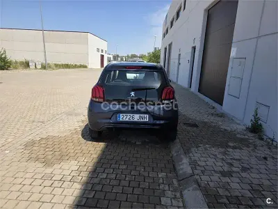 Usado Peugeot 108 82 CV (60 kW) 2016 Azul Berlina