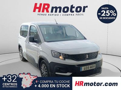 Usado Peugeot Rifter Active 102 CV (75 kW) 2022 Blanco Monovolumen