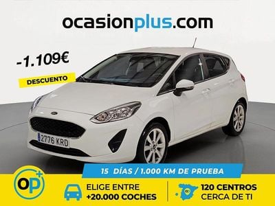 Usado Ford Fiesta Trend 85 CV (62 kW) 2018 Blanco Utilitario