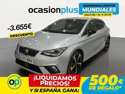 Usado Seat Ibiza FR 150 CV (110 kW) 2024 Gris / plata Utilitario