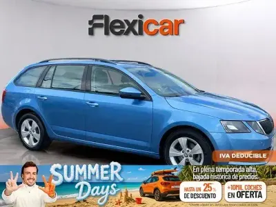 Usado Skoda Octavia 116 CV (85 kW) 2019 Azul Familiar