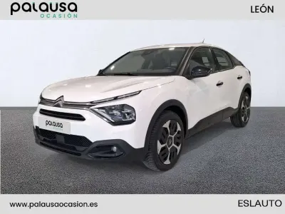 Usado Citroën C4 Feel 110 CV (80 kW) 2022 Negro Utilitario