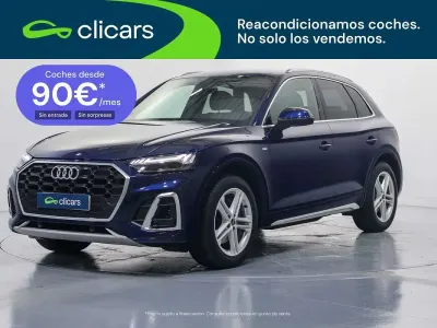 Usado Audi Q5 S-Line 163 CV (119 kW) 2022 Azul SUV