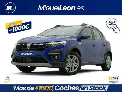 Käytetty Dacia Sandero Essentiel 91 HP (66 kW) 2022 Sininen Viistoperä