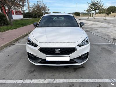 Usado Seat Leon FR 150 CV (110 kW) 2022 Blanco Berlina