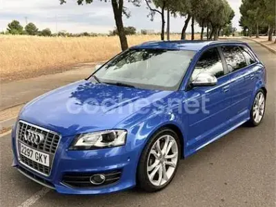 Usado Audi A3 Ambition 200 CV (147 kW) 2009 Azul Utilitario