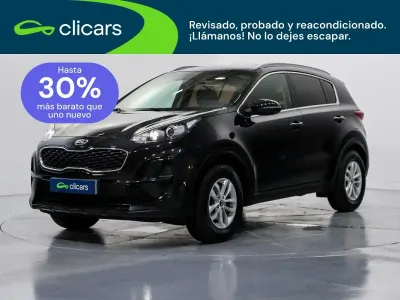 Usado Kia Sportage 115 CV (84 kW) 2020 Negro SUV